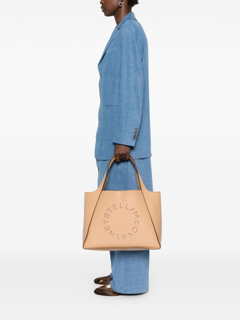 STELLA MC CARTNEY LOGO TOTE